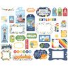 Echo Park Cardstock Ephemera 33/Pkg-Frames & Tags, My Little Boy