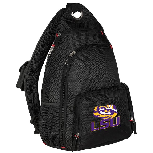 Broad Bay LSU Tigers Backpack Single Strap LSU Sling Backpack