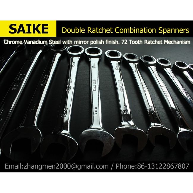 Ratchet Combination Metric Wrenches Set Hand Tools for GarageTorque and Gear and A Set of Key