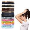 Thoquene Pack of 20 Hair Bands Original Braided Hair Bobbles Elastic