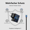 39W GaN Switch Netzteil mit 2.5M Switch Ladekabel Kompatibel mit Nintendo Switch/Switch Lite/Switch OLED/Switch Deck Dock/Switch Pro Controller Unterstützt TV Modus