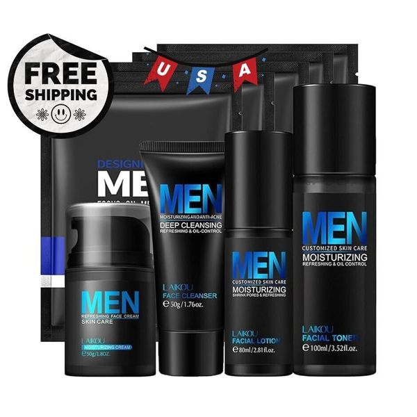 Cool oil Control Mens Skin Care Kit, Mens Skin Care Set For Daily Skincare kit.