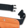 Beta 2005PA/S Gürteltasche für Werkzeug, Werkzeuggürtel (verstellbarer Gürtel mit Clip, umfangreiche Innen-/Außentaschen und Trennfächer, wasserfestes und gepolstertes Material), Schwarz / Orange