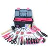 NEW!! APOLLO Household Tool Kit, w/Tool Box Pink 170pc