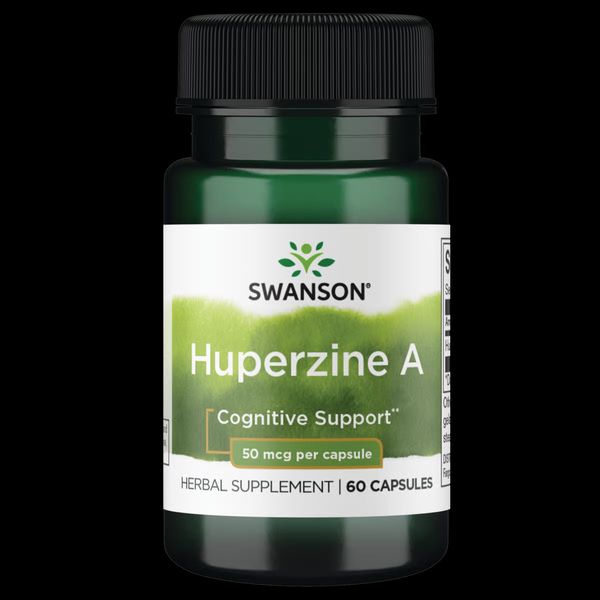 Swanson Huperzine a 50 Mcg 60 Capsules