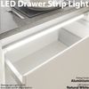 2 Pack | 400mm LED Drawer Strip Light Kit | AUTO ON/Off PIR Sensor | Natural White Diffused Lighting | Kitchen Cupboard Open Door Timer Lamp | Automatic Movement Detector