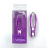 Pursonic | Auto Retractable Tweezers for Eyebrows, Ingrown Hair & Facial Hair, Durable Stainless Steel Material - Features Spotlight & Smart Grab System