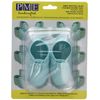 Sugar Decoration Baby Shoes Blue Approx. 96 x 52 mm