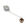 Flaming Eye Dome on a Tea Leaf Infuser Stainless Sphere Strainer codec8