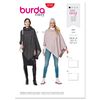 Burda Style Sewing Pattern B6175 Misses' Cape or Poncho