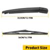 Rear Windshield Window Wiper Arm & Blade Replacement For 2004-2010 Toyota Sienna