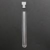 uxcell 30pcs Plastic Test Tubes with Caps, Polystyrene Mini Test Tubes, White, 12x100mm, Bead Storage Container Sample Lab