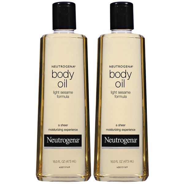 Body Oil, Light Sesame Formula, 16 oz, 2 pk