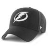 '47 NHL Caps Adjustable Ice Hockey Cap Curved Peak Team Logo Snapback Velcro, Tampa Bay Lightning #36739, Unit size