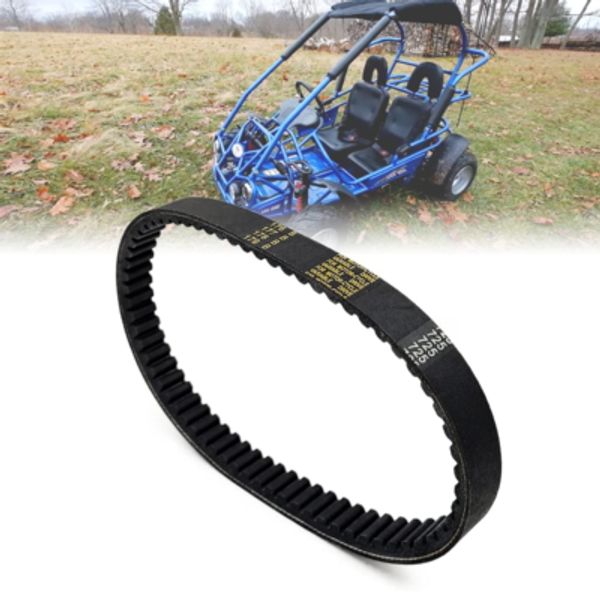 Go Kart Drive Belt 725, Hammerhead 80T, Mudhead 208R Belt, 14704 Belt for Trailm