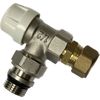 1/2" Brass Thermostatic Radiator Valve Angle Type  90° Pattern Floor Heating