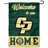 Cal Poly Mustangs Welcome To Our Home Double Sided Garden Yard Flag