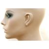 9ct Gold Opal Button Stud earrings