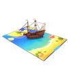 Niumcraft 3D Pop Up Greeting Card Vehicles Theme (Pirate Ship)