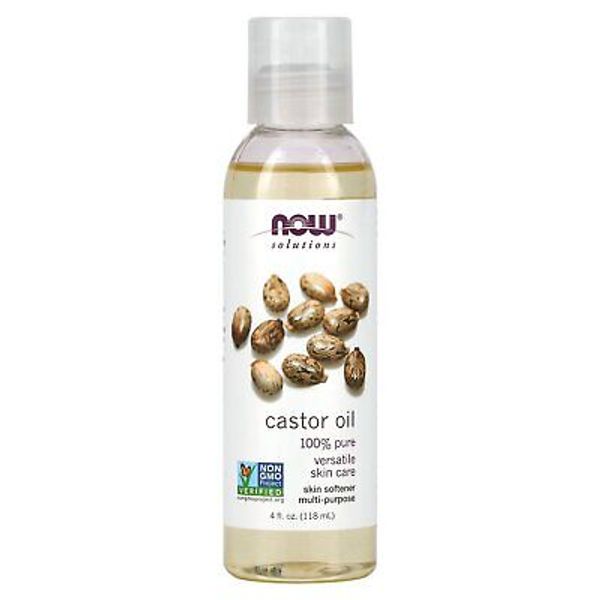Solutions, Castor Oil, 4 fl oz (118 ml)