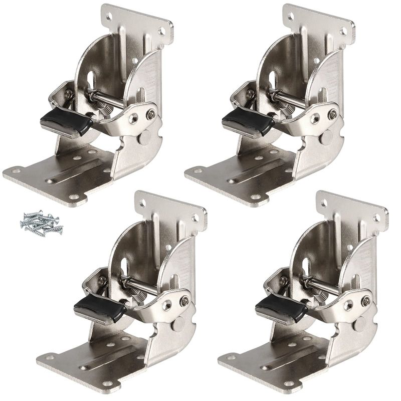 MANCHAP 8-Pack Aluminum Flat Bar - 1" X 2" X 4", 6061 T6511 Mill Stock For Machining & DIY
