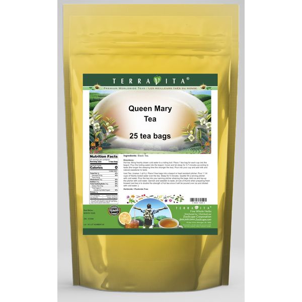 Queen Mary Tea (25 tea bags, ZIN: 510294)