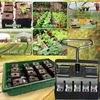20-Cell Soil Block Maker, Handheld Soil Blocking Tool With Comfortable Handle | Blocking Tool For Seedlings, Cuttings, Greenhouses