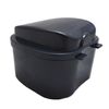 Grey Cleaning Bath & Slim Retainer Case ~ Dental Appliance, Box Storage Case