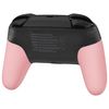 eXtremeRate Puffy Pink Replacement Handle Grips for Nintendo Switch Pro Controller, DIY Custom Hand Grip Shell for Nintendo Switch Pro Controller - Controller NOT Included