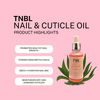 TNBL Nail & Cuticle Oil Dropper 30ml (PEACH ORANGE)