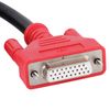 Main Test Data Cable, Professional 16Pin Interface Main Test Data Cable OBD2 Diagnostic Programmer Box Fault Computer Detector Replacement Cable Fit for Maxisys PRO MS908P