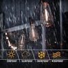 100FT LED Outdoor String Lights,Waterproof Patio Lights,Shatterproof ST38 Edison