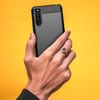Olixar Phone Case Compatible With Sony Xperia 10 III, With Screen Protector - Black