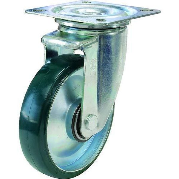 YUEI Caster Division YUEI New Press Caster Swivel Caster 130 Diameter Injection Urethane Wheel (PMS130UWBINJ 8076)