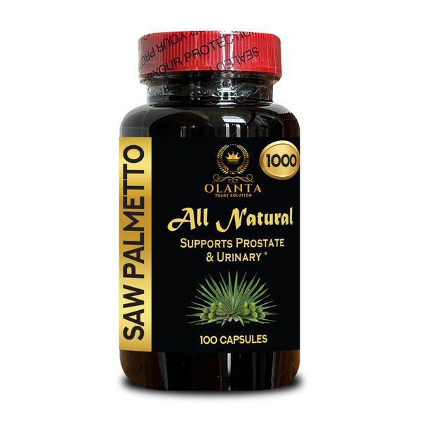 Saw Palmetto Extract 1000mg -Pure & Potent for Prostate Support & Urinary 1Bot