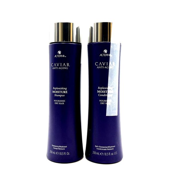 Alterna Caviar Anti-Aging Replenishing Moisture Shampoo & Conditioner 8.5 oz Duo