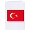 Large (A4) 'Turkey Flag' Blank Greeting Card (GC00026123)