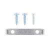 Chrome Front Upper Grille Molding Trims Set 3Pcs For Ford Fusion 2010 2011 2012