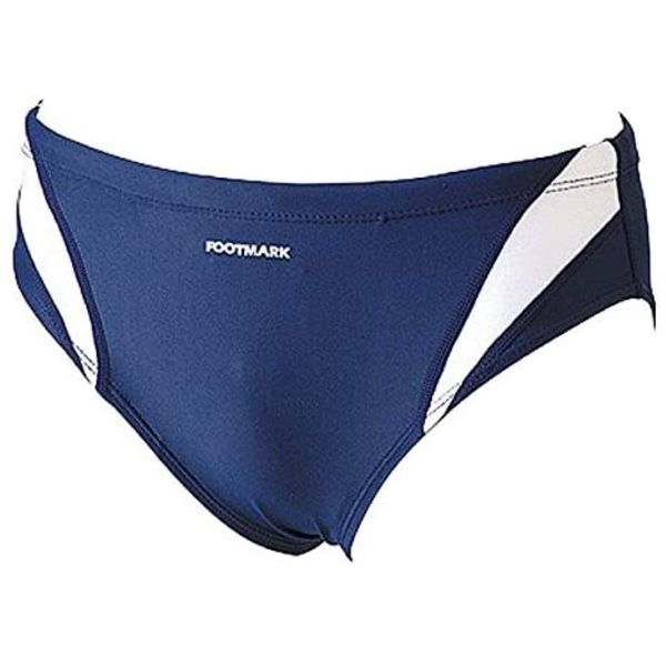 Footmark Men's Aqua-Line Swim Pants, School Swimsuit