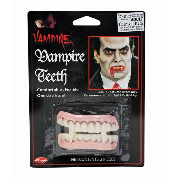 NEW VAMPIRE TEETH HALLOWEEN DRACULA FANCY DRESS