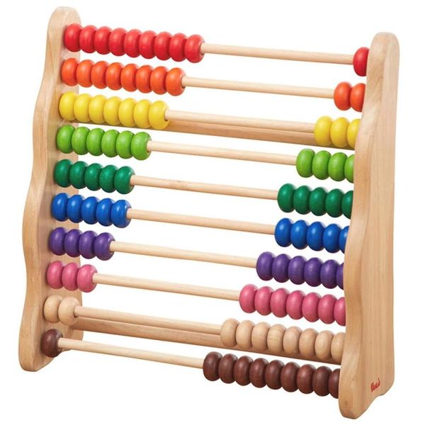 Edutē Edute Boila Rainbow Abacus Toy Educational Toy 100 Bead Abacus 100 Beads Abacus 3 Years Old Children Elementary School Boys Girls