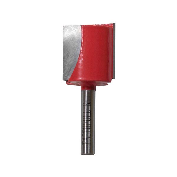 Faithfull FAIRB231 Router Bit TC Two Flute 1/4in 25mm,Red / Silver