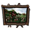 Pure Country Weavers The Fox Hunt Dog Woven Blanket - Gift Cotton Tapestry Throw - Made in The USA - 72" x 54"