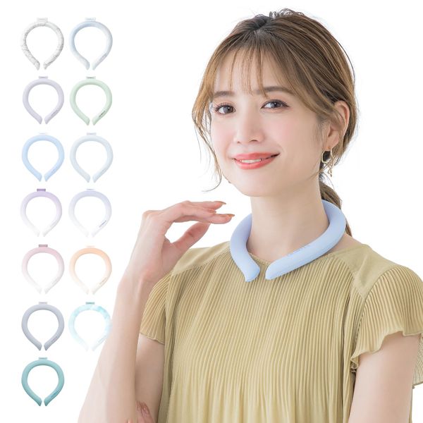 Ice School Ring, Cool Neck Ring, 28 Degrees Natural Freezing, pcm Material, Summer, Heat Prevention Goods, Sustained Temperature Control, No Concerning Condensation, Neck Cool Ring, For Adults and