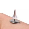 Silicone Earring Backs, 20-Pack, Long Rubber Stoppers and Protector Caps (40 Pieces)