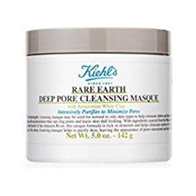 Kiehl's Rare Earth Deep Pore Cleansing Masque, Aloe Vera, 5 Oz