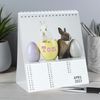 Personalised Desk Calendar. Cute Animals Calendar