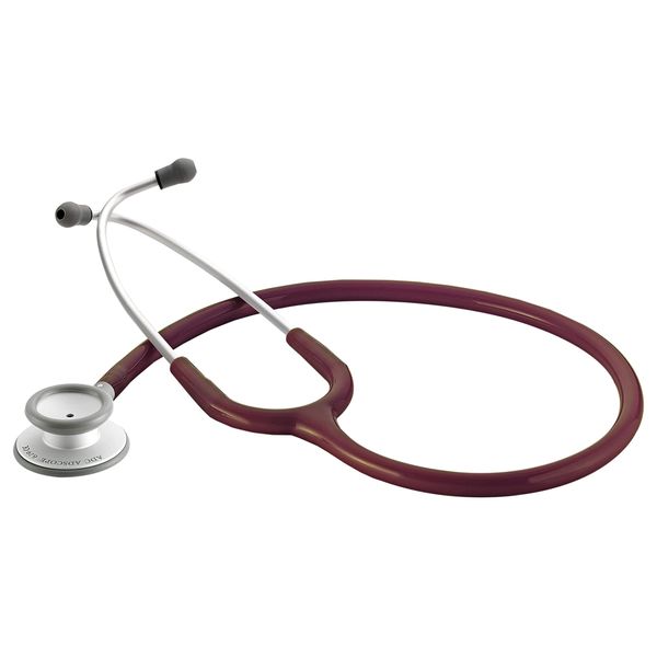ADC Adscope 619 - Ultra-lite Clinical Stethoscope - Burgundy