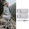 co2CREA Storage Case for JBL Flip6/Flip5/Flip4 Bluetooth Speaker (Hard Case, White Hard Case)