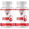 Vigor 8 Premium Formula Dietary Supplement for Peak Performance 2 Bottles